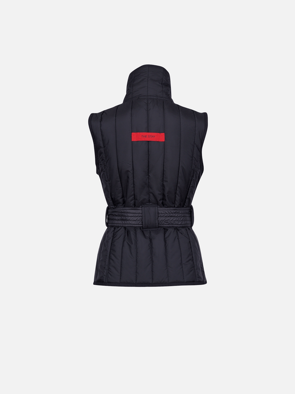 THE STAY LINE - YELEK - Kisha Puffer Yelek - Siyah - shopi go'da!.