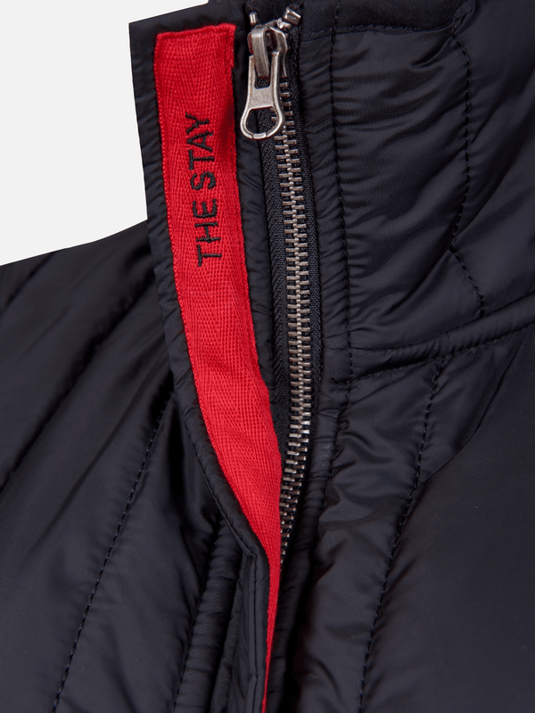 THE STAY LINE - YELEK - Kisha Puffer Yelek - Siyah - shopi go'da!.