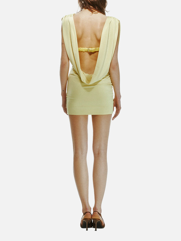 THE TACCA - ELBİSE - Mariglow Dress - Yellow - shopi go'da!.