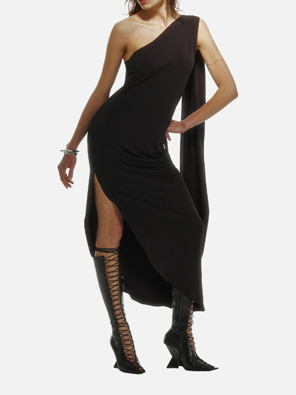 THE TACCA - ELBİSE - Lilith Robe Dress - Black - shopi go'da!.