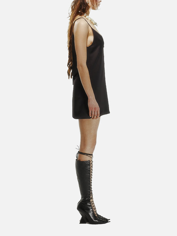 THE TACCA - ELBİSE - Shade Dress - Black - shopi go'da!.