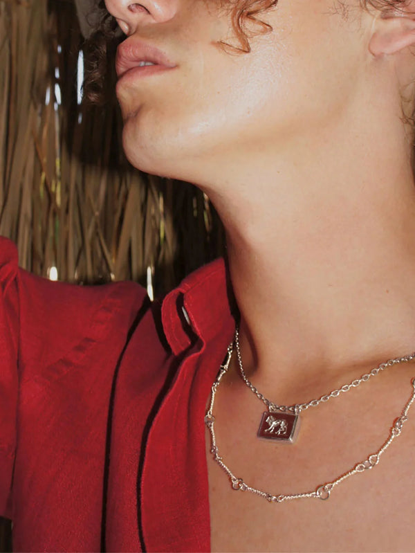 ECE LONDON, The Aslan Necklace - Silver, KOLYE, shopi go'da!