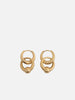 Thrash Earrings - Gold