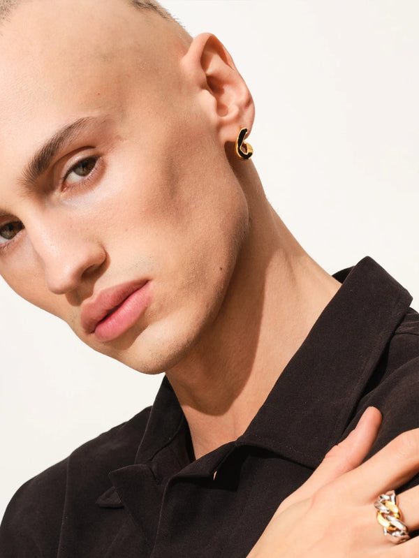 TOM WOOD - KÜPE - Dean Hoops - Gold - shopi go'da!.