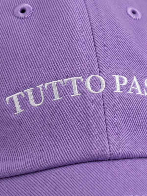 Tutto Passa Baseball Cap - Purple