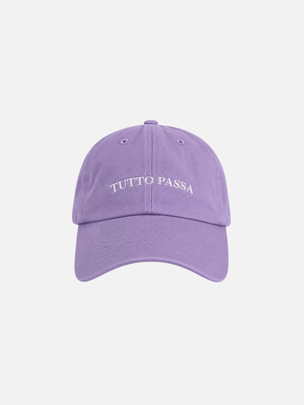 Tutto Passa Baseball Cap - Purple