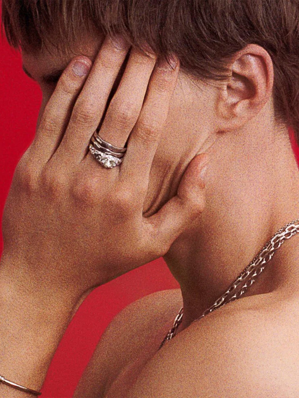Twin Dreams Ring - Silver