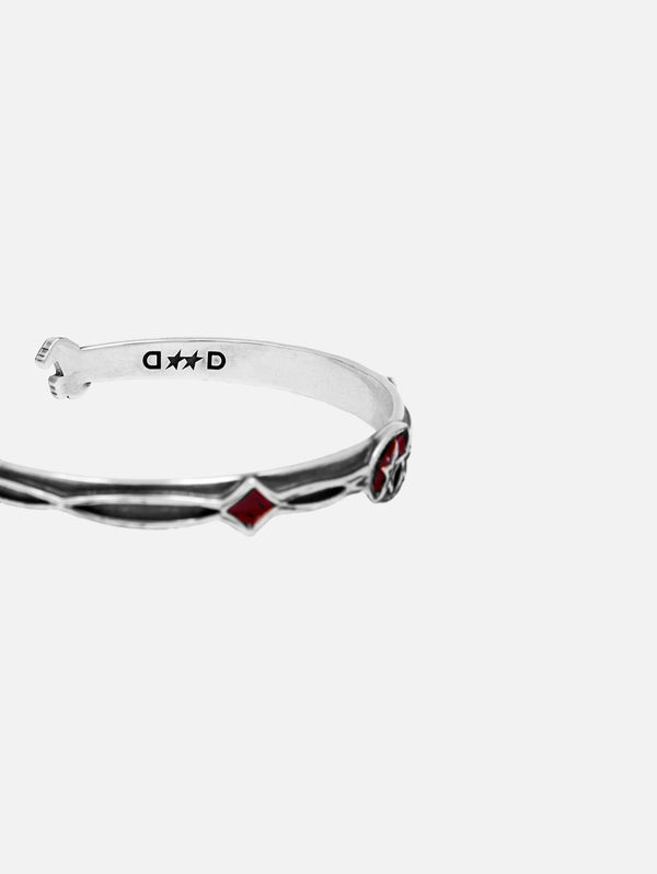 TWOJEYS - BİLEKLİK - Duke+Dexter Wild Horse Bangle - Silver - shopi go'da!.
