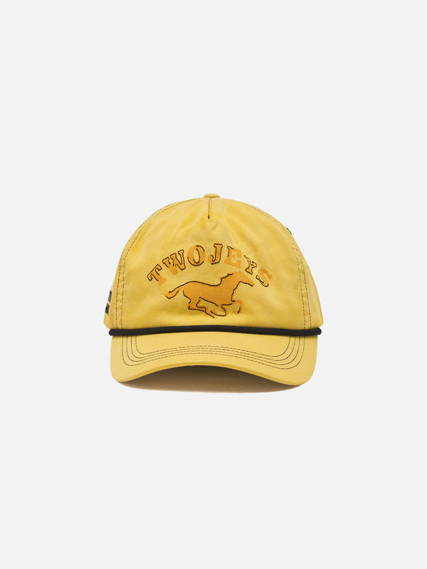 TWOJEYS - ŞAPKA - Yellow Wild Horse Cap - Yellow - shopi go'da!.