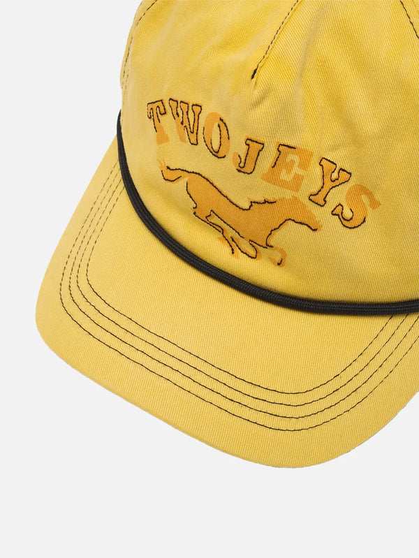 TWOJEYS Yellow Wild Horse Cap - Yellow - Uncategorized ŞAPKA