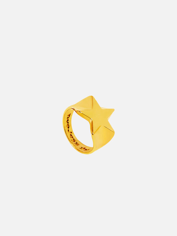 TWOJEYS - YÜZÜK - Shooting Star Ring - Gold - shopi go'da!.
