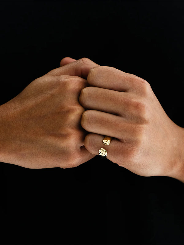 TWOJEYS - YÜZÜK - Open Ring - Gold - shopi go'da!.