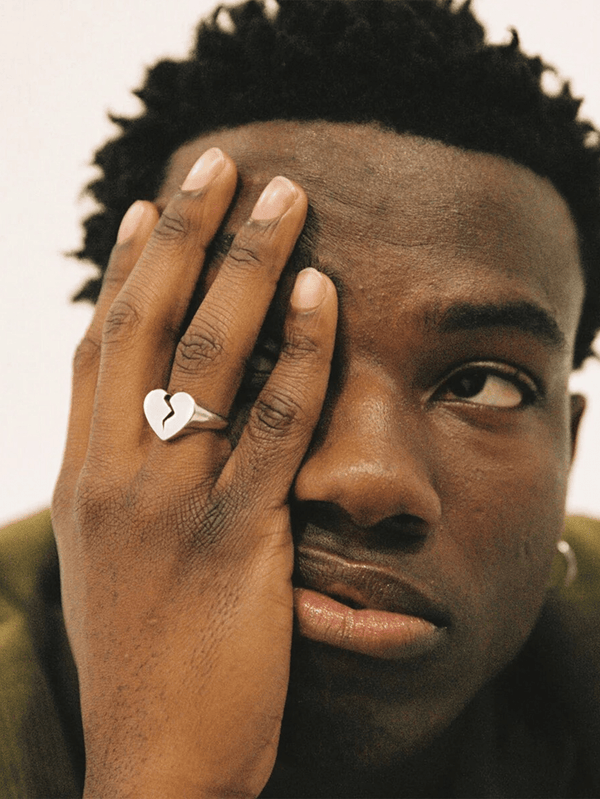 TWOJEYS - YÜZÜK - Broken Heart Ring - Silver - shopi go'da!.