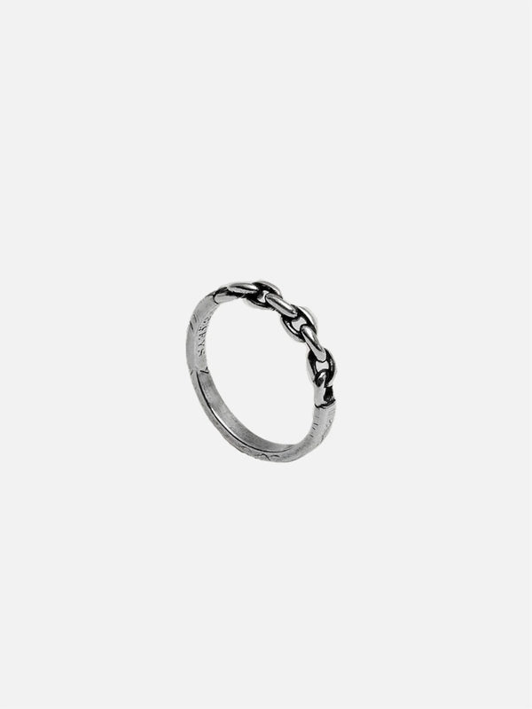 TWOJEYS - YÜZÜK - Chain Ring - Silver - shopi go'da!.