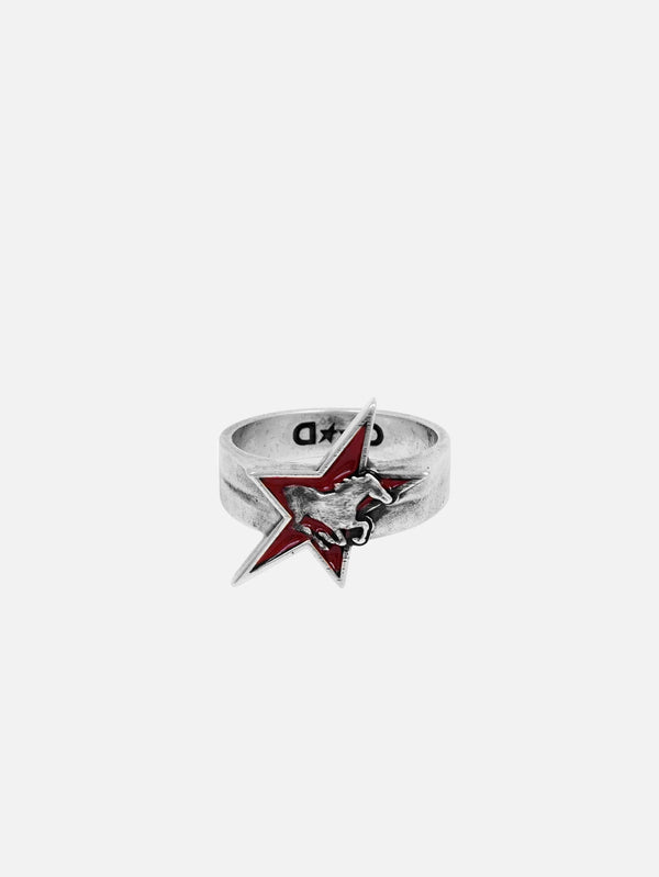 TWOJEYS - YÜZÜK - Wild Horse Ring - Silver - shopi go'da!.