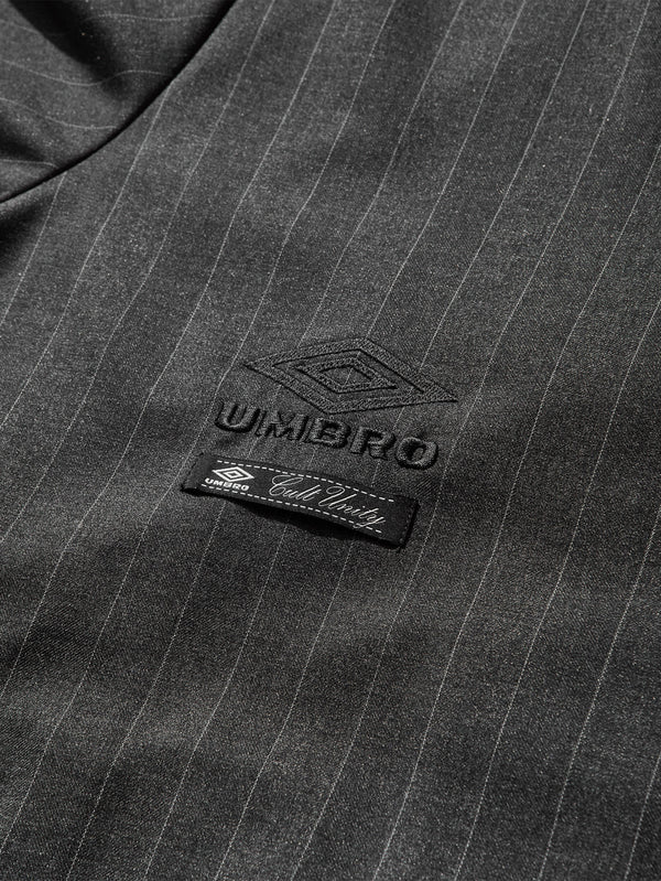 UMBRO - CEKET - Formal Pinstriped Jacket - Dark Grey - shopi go'da!.