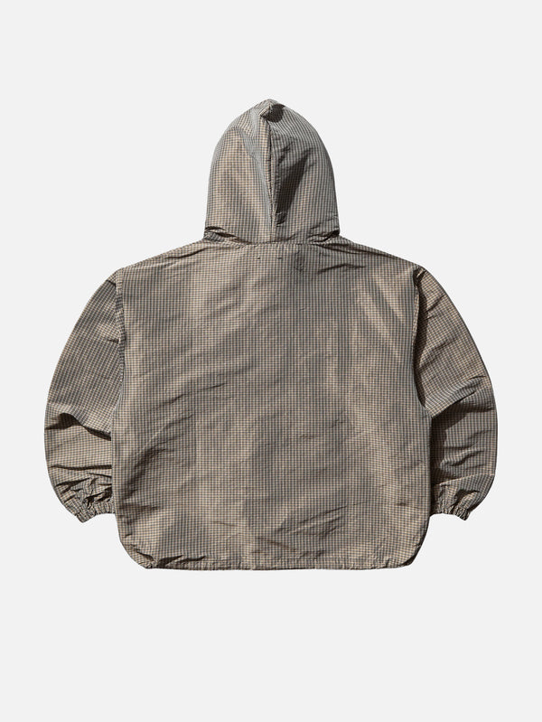 UMBRO - SWEATSHIRT - Masked Check Anorak - Beige Black - shopi go'da!.