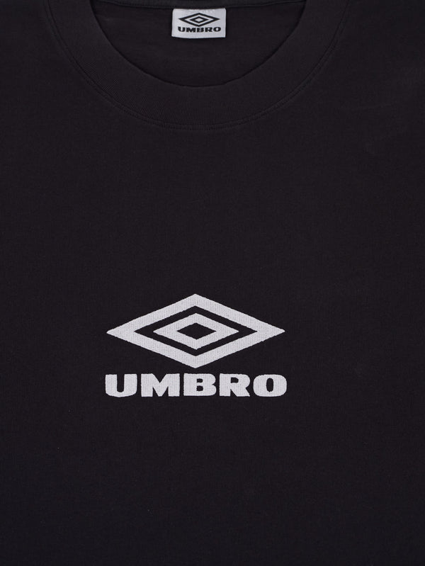 UMBRO - T-SHIRT - Og Logo T Shirt - Washed Black - shopi go'da!.