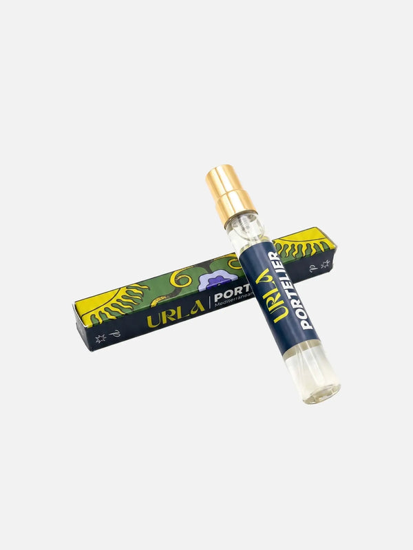 PORTELIER Urla 10 ml – lacivert, kutu ile yan görünüm