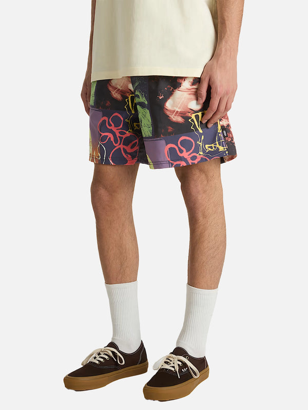 VANS - ŞORT - Primary Crazy Print Loose Elastic Boards 
