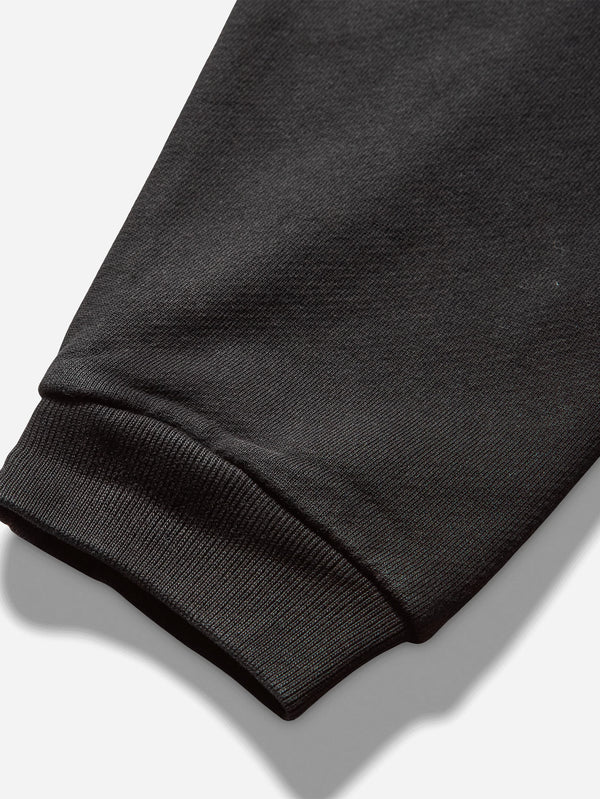 VANS - SWEATSHIRT - A.O.D. Oval Logo Hoodie - Washed Black - shopi go'da!.