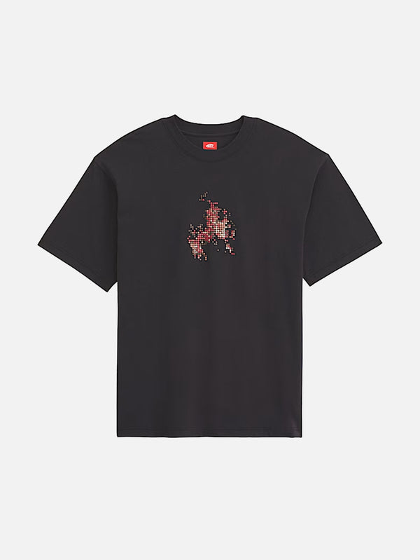 VANS - T-SHIRT - Skate Flame SS Tee - Black - shopi go'da!.