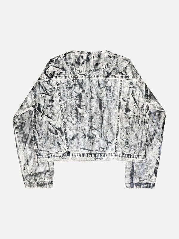 WUEN İSTANBUL - CEKET - Wax Jacket - White/Black - shopi go'da!.