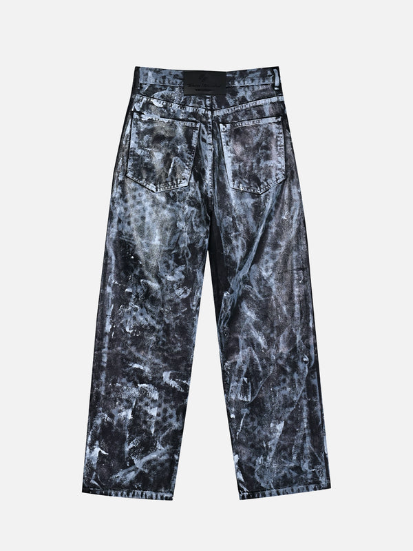 WUEN İSTANBUL - PANTOLON - Wax Pant - Black/White - shopi go'da!.