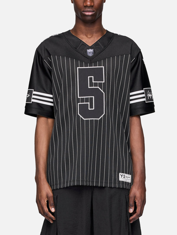 Y-3 - FORMA - Y-3 Elite 5 Garret Wilson American Football Jersey - Black - shopi go'da!.
