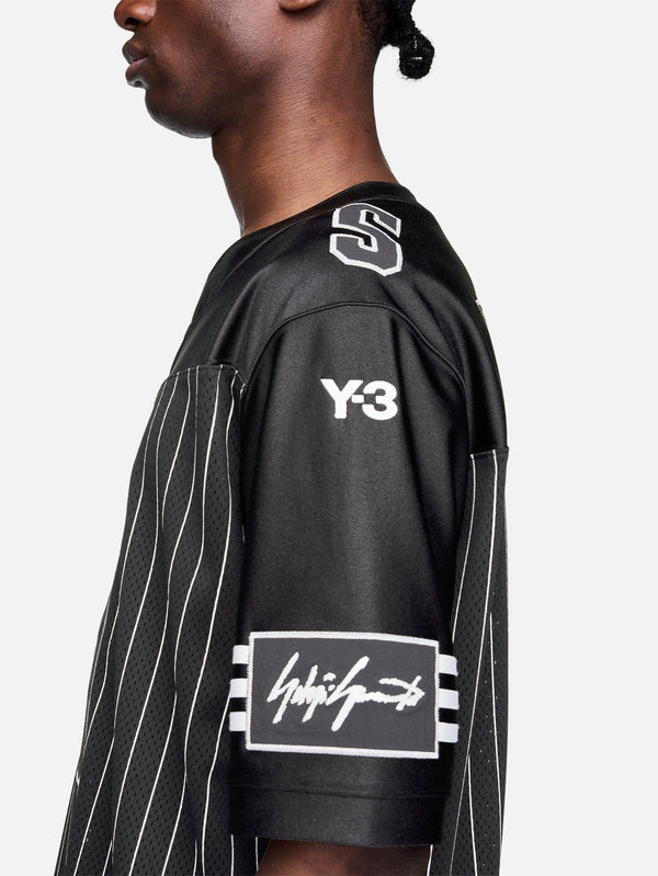 Y-3 - FORMA - Y-3 Elite 5 Garret Wilson American Football Jersey - Black - shopi go'da!.