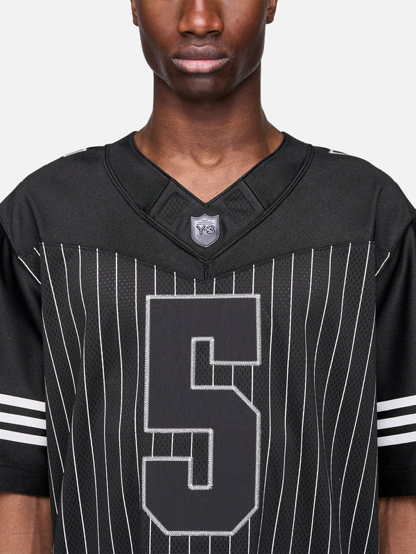 Y-3 - FORMA - Y-3 Elite 5 Garret Wilson American Football Jersey - Black - shopi go'da!.