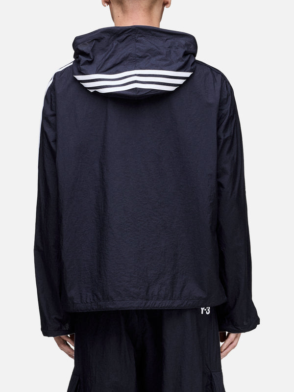Y-3, Y-3 Nylon Wired 3 Stripes Track Top - Black, EŞOFMAN ÜSTÜ, shopi go'da!