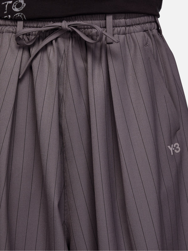 Y-3 - PANTOLON - Y-3 Refined Wool UT Chino Pants - Granite - shopi go'da!.