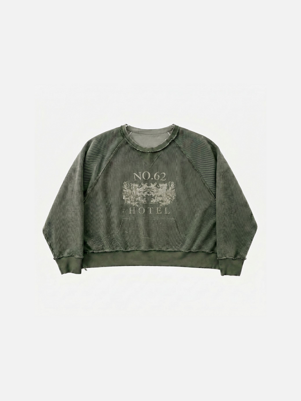 SHOPI GO Hama Reglan Sweatshirt - Rust Green - Uncategorized SWEATSHIRT