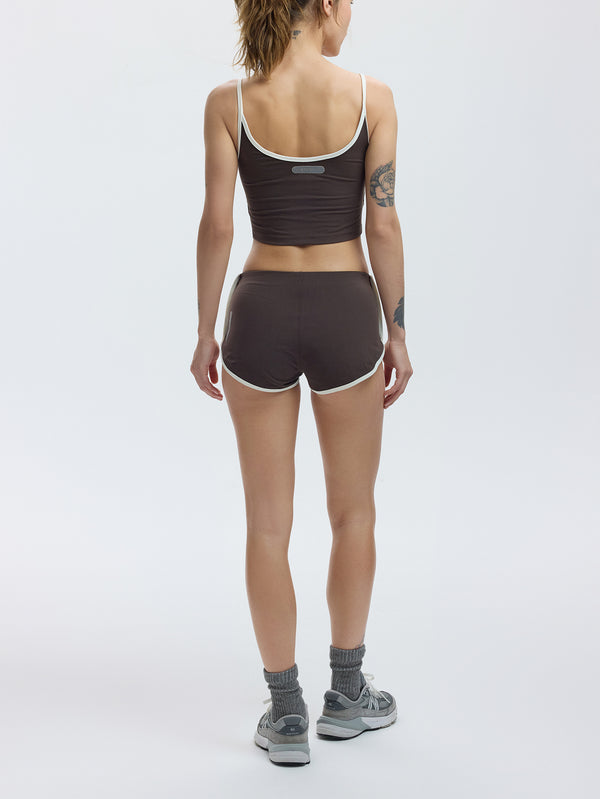 YORSTRULY - BRALETTE - Grace Long Bra - Espresso Martini - shopi go'da!.