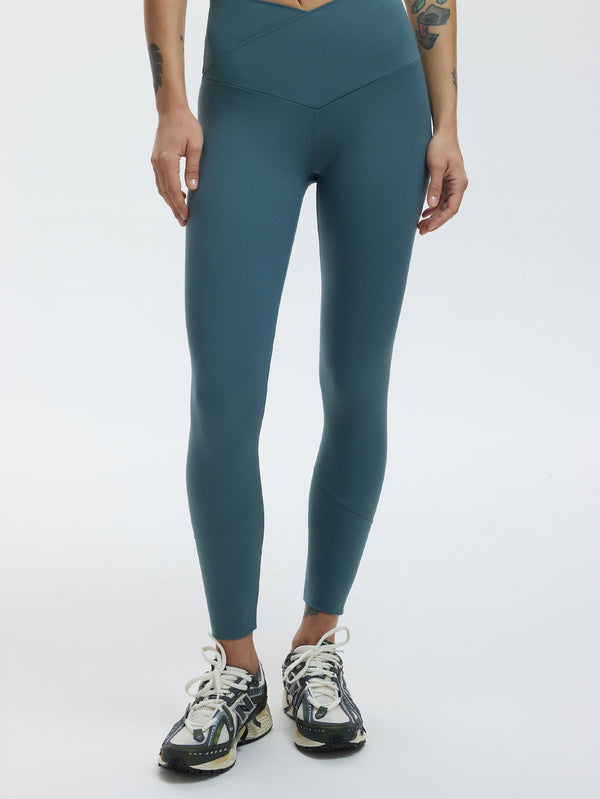 YORSTRULY - TAYT - Riser 7/8 Leggings  - Lagoon - shopi go'da!.