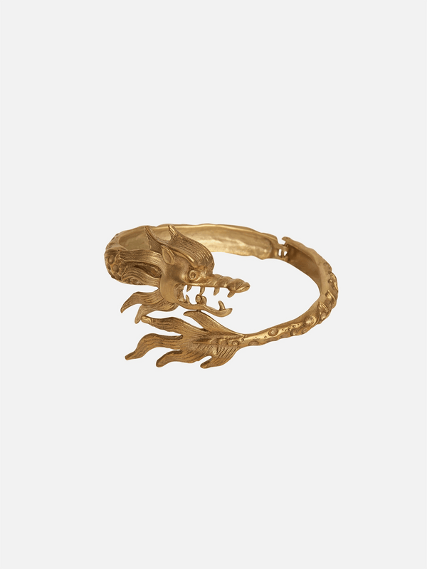 ZEWORKS - BİLEKLİK - Boldu Dragon Cuff Bracelet - shopi go'da!.
