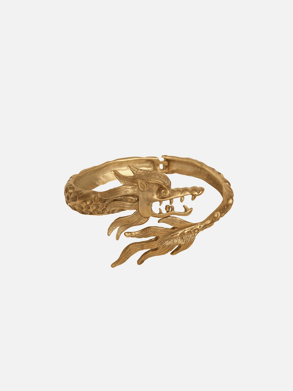 ZEWORKS - BİLEKLİK - Boldu Dragon Cuff Bracelet - shopi go'da!.