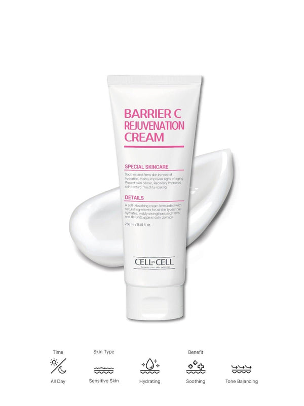 CELL BY CELL, Barrier C Rejuvenation Cream - 250 ml, YÜZ KREMİ, shopi go'da!