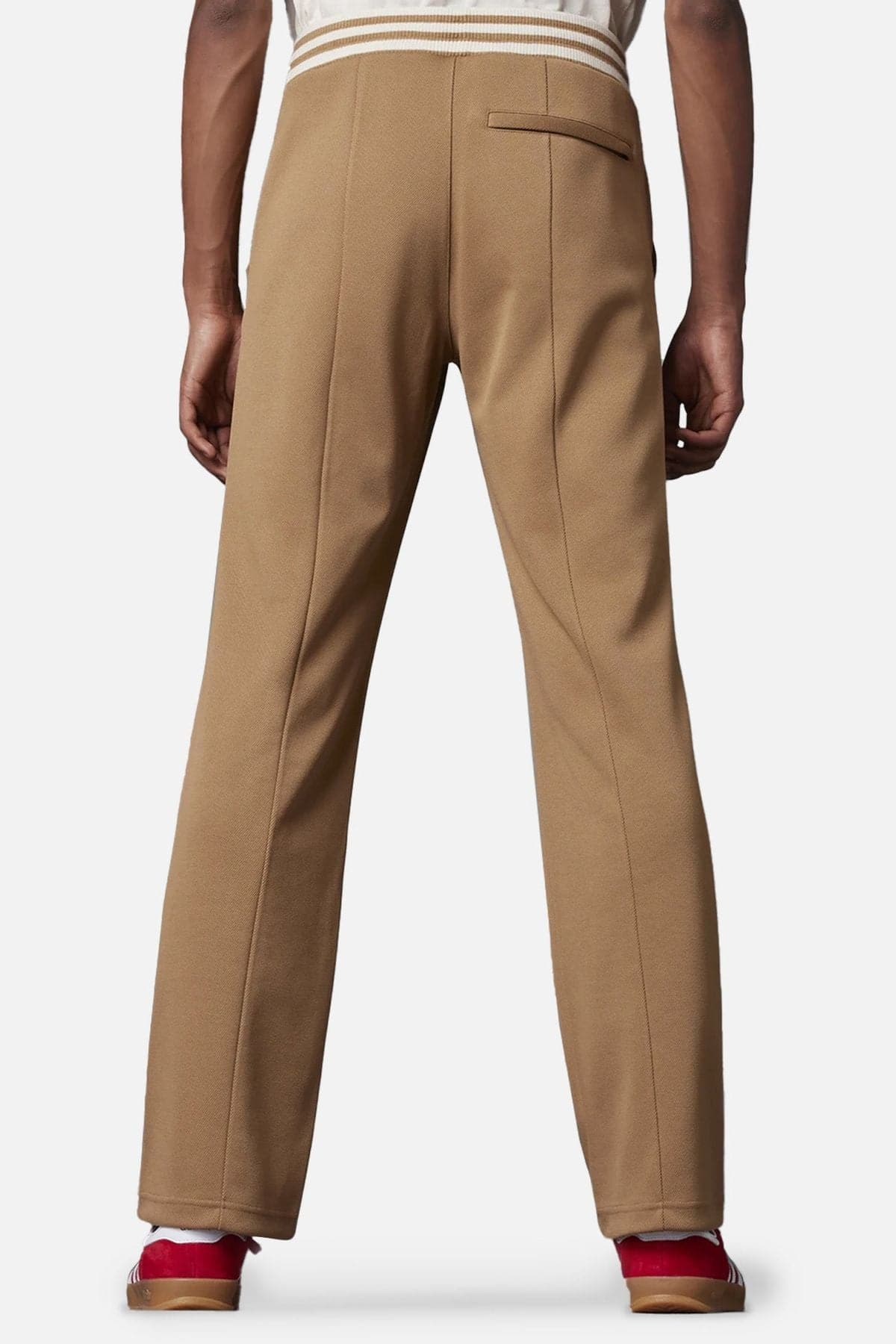 STAND ALONE Flared Track Pants - Brown