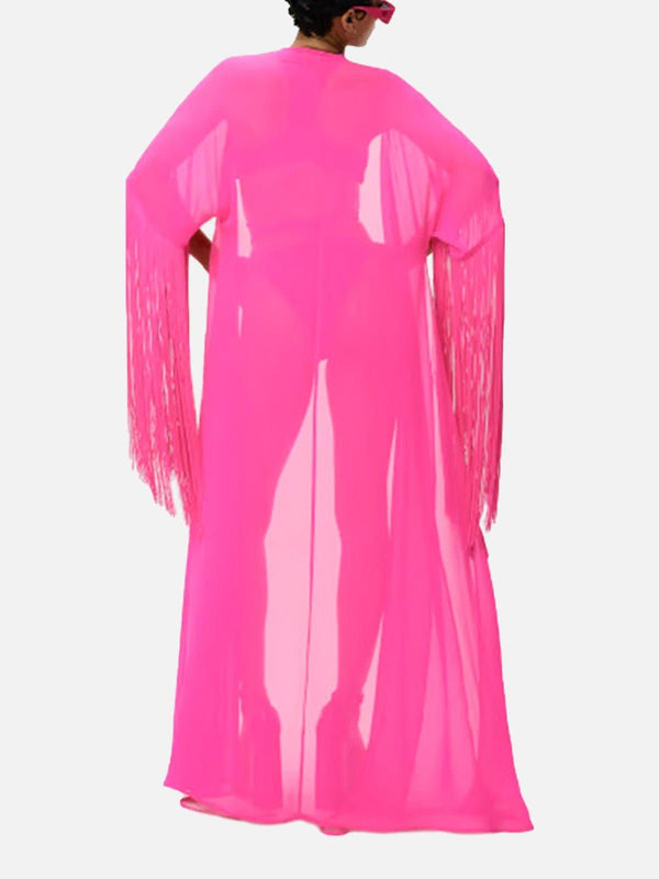 ADIDAS ORIGINALS - ELBİSE - Ivy Park Fringe Robe 