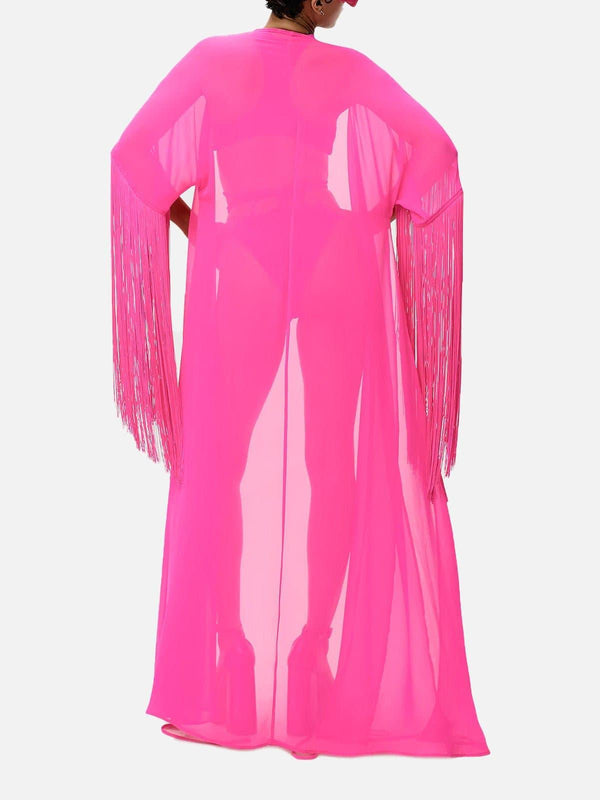 ADIDAS ORIGINALS - ELBİSE - Ivy Park Fringe Robe 