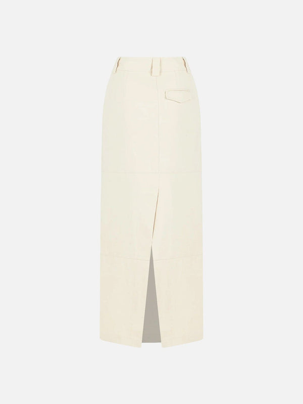 Alexi Long Skirt - Beige - shopi go