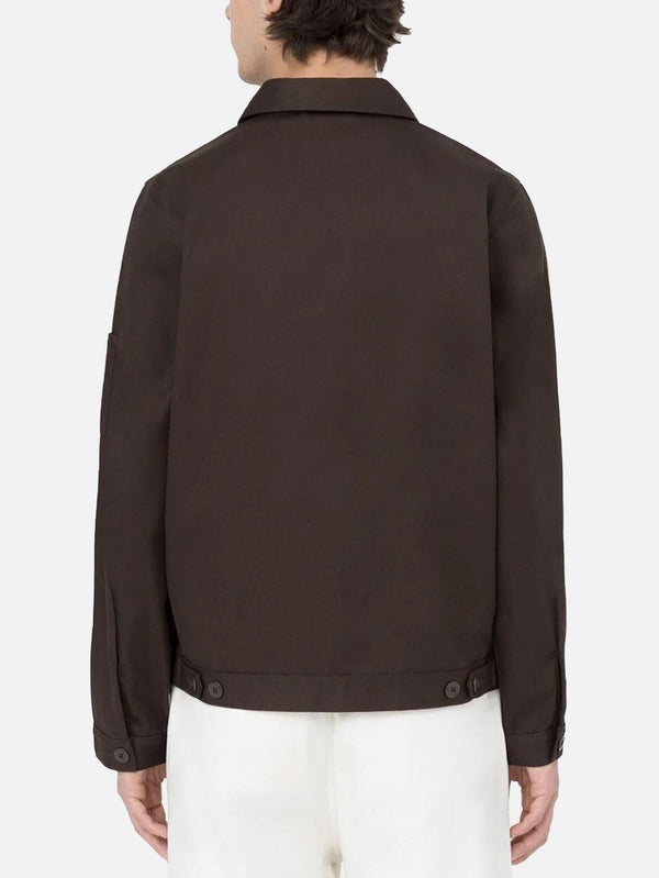 DICKIES - CEKET - Unlined Eisenhower Jacket Rec - Brown - shopi go'da!.