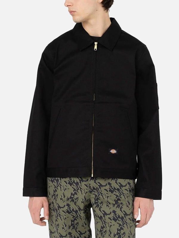 DICKIES - CEKET - Unlined Eisenhower Jacket Rec - Black - shopi go'da!.