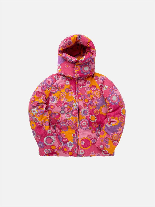 ERL - MONT - Hooded Snowboard Down Jacket - Pink - shopi go'da!.