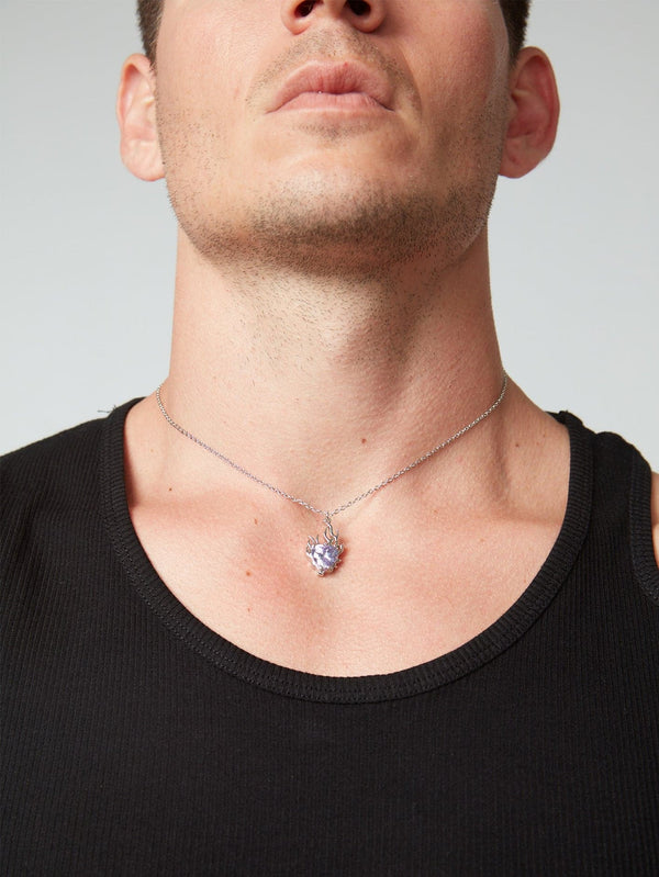 Blaze Necklace - Lilac - shopi go