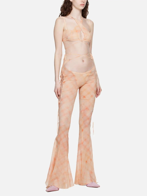 KNWLS Glimmer Bra - Peach Bleach - BRALETTE