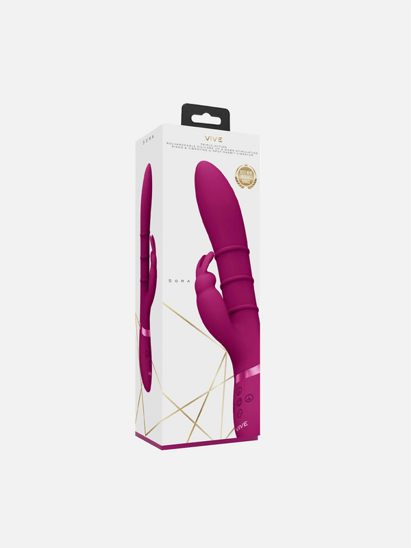 L'INFINI - CİNSEL OBJE - Sora Git Gel Etkili 3 Halkalı Tavşan Vibratör - shopi go'da!.