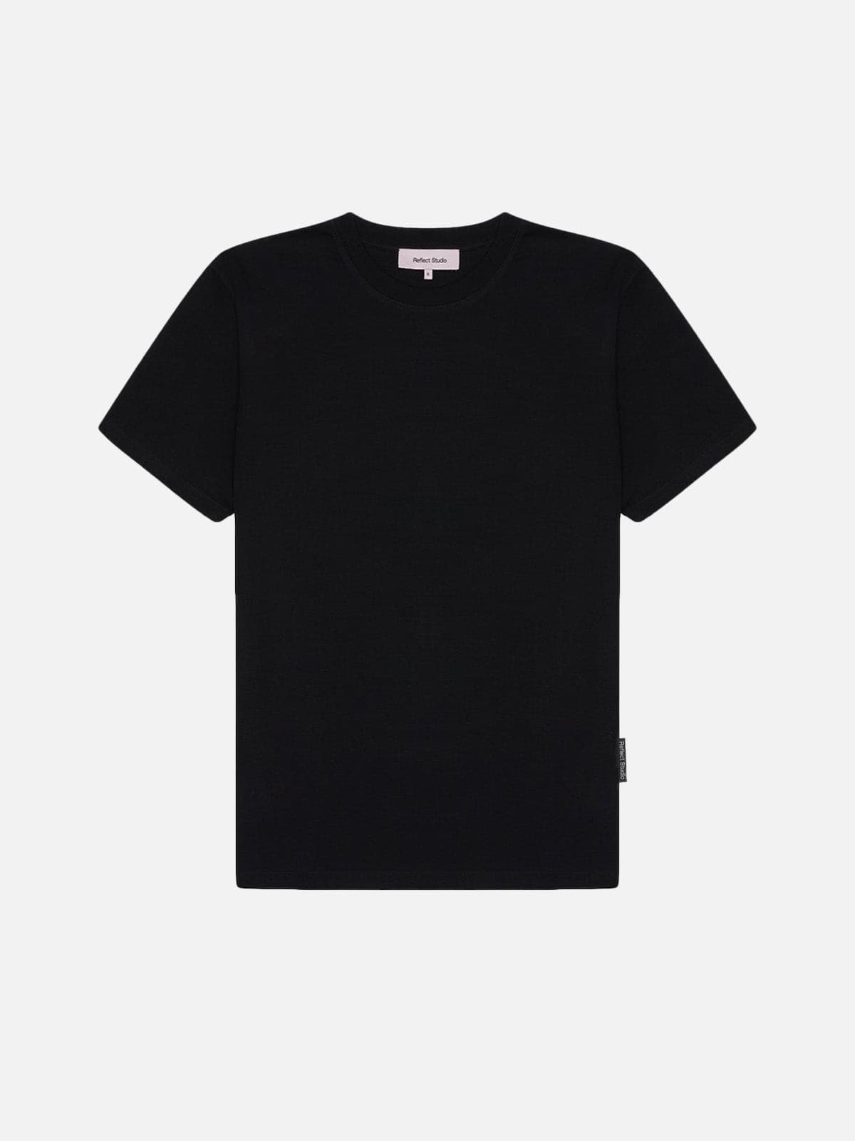 Logo Tag T-Shirt- Black | shopi go